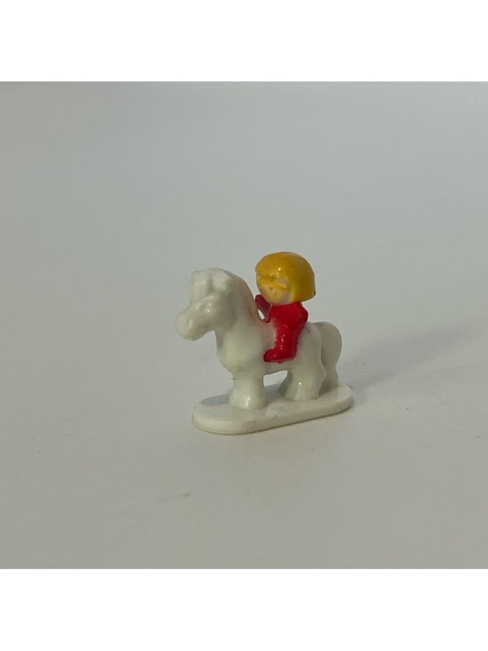 Bluebird Polly Pocket 1991 Dream World Figure Doll Vintage Blonde Kid on Horse